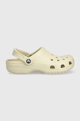 Crocs klapki 206991 damskie kolor beżowy 206991-kremowy