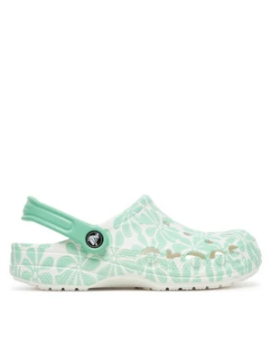 Crocs Klapki BAYA GRAPHIC CLOG 206230-3U3 Biały