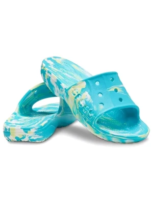Crocs Klapki "Baya II" w kolorze błękitno-żółto-białym rozmiar: 38/39