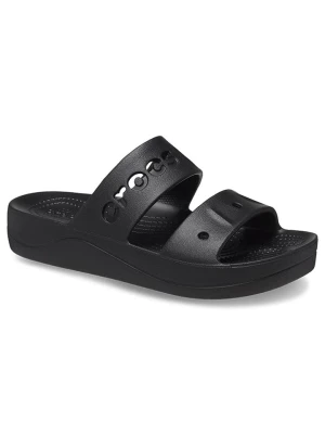 Crocs Klapki "Baya Platform" w kolorze czarnym rozmiar: 36/37