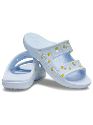 Crocs Klapki "Baya" w kolorze błękitno-żółto-białym rozmiar: 42/43