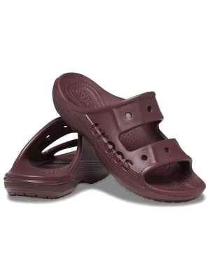 Crocs Klapki "Baya" w kolorze bordowym rozmiar: 37/38