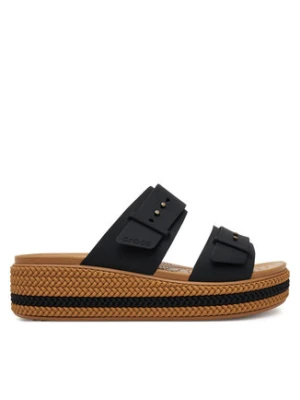 Crocs Klapki Brooklyn Woven Buckle 209978 Czarny