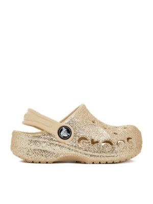 Crocs Klapki C-BAYA CLOG T 207014-11S Złoty