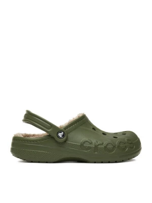 Crocs Klapki C-BAYA LINED CLOG 205969-3TC Zielony