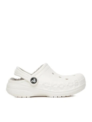 Crocs Klapki C-BAYA LINED CLOG K 207500-11H Biały
