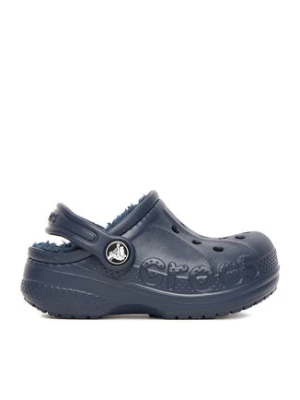 Crocs Klapki C-BAYA LINED CLOG T 207501-463 Granatowy