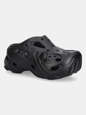 Crocs klapki Caged W Clog czarny