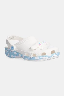 Crocs klapki Classic Cinnamoroll Clog damskie kolor biały 210343