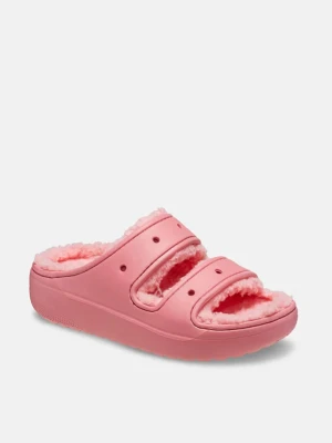 Crocs Klapki "Classic Cozzzy" w kolorze różowym rozmiar: 38/39