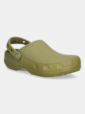 Crocs klapki Classic Crafted Clog męskie kolor zielony 211354