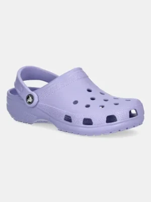 Crocs klapki Classic damskie kolor fioletowy 10001.0BN