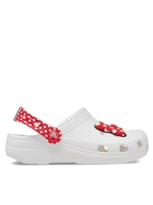 Crocs Klapki Classic Disney Minnie Mouse Clog T208710 Biały