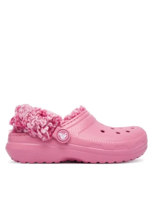 Crocs Klapki Classic Fleece Lined Clog K 212856 Różowy