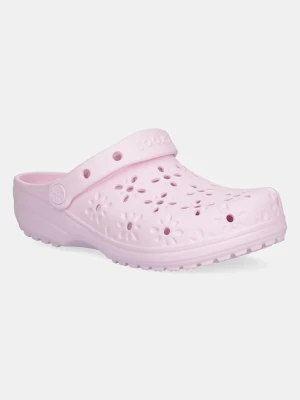 Crocs klapki Classic Floral Cut Out Clog