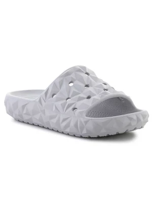 Crocs Klapki "Classic Geometric" w kolorze szarym rozmiar: 37/38