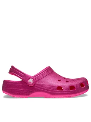 Crocs Klapki Classic Glitter Clog 205942 Różowy