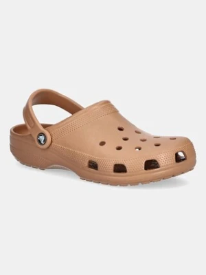 Crocs klapki Classic kolor brązowy 10001.2CC