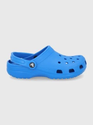 Crocs klapki Classic kolor niebieski 10001