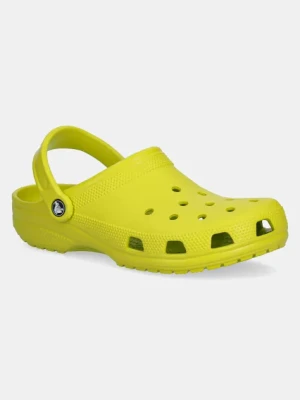 Crocs klapki Classic kolor zielony 10001