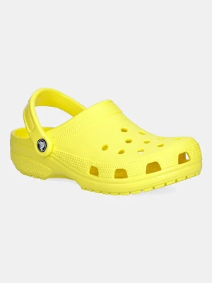 Crocs klapki Classic kolor żółty 10001