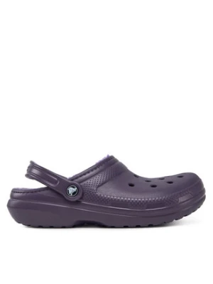 Crocs Klapki Classic Lined Clog 203591 Fioletowy