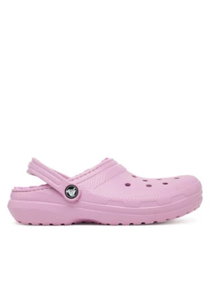 Crocs Klapki Classic Lined Clog 207010 Różowy