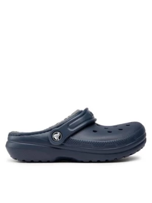 Crocs Klapki Classic Lined Clog K 207010 Granatowy