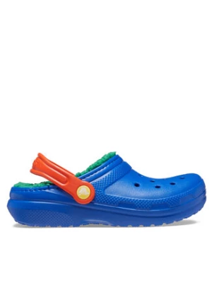 Crocs Klapki Classic Lined Clog Kids 207010 Niebieski