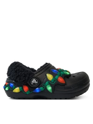 Crocs Klapki Classic Lined Holiday Lights Cgt 212027 Czarny