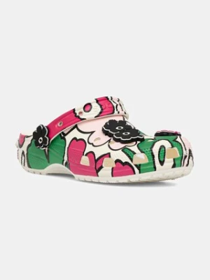 Crocs klapki Classic Marimekko Clog damskie kolor beżowy 211122.90H