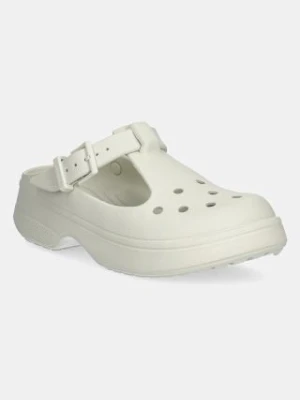 Crocs klapki Classic Mary Jane Clog damskie kolor beżowy 210581