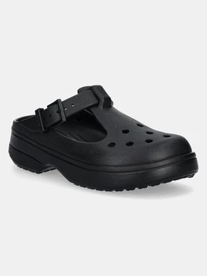 Crocs klapki Classic Mary Jane Clog damskie kolor czarny 210581