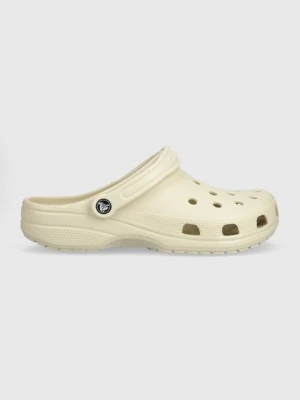 Crocs klapki Classic męskie kolor beżowy 10001