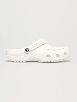 Crocs klapki Classic męskie kolor biały 10001