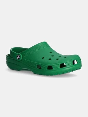 Crocs klapki Classic męskie kolor zielony 10001