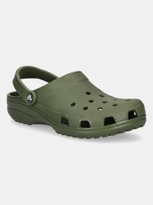 Crocs klapki Classic męskie kolor zielony 10001