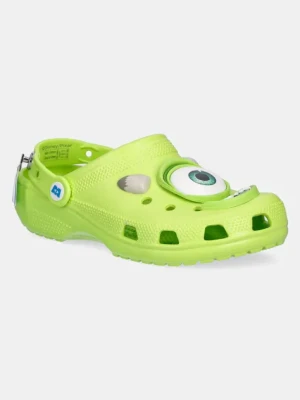 Crocs klapki Classic Monsters Inc Mike Clog kolor zielony 210875-90H