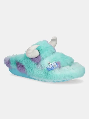 Crocs klapki Classic Monsters Sulley Cozzy Sandal kolor turkusowy 210877-90H