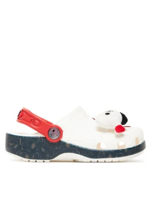 Crocs Klapki Classic Peanuts 21112 Biały