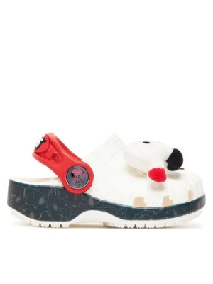 Crocs Klapki Classic Peanuts 211126 Biały