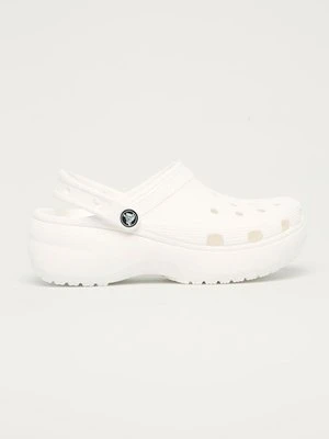 Zdjęcie produktu Crocs klapki Classic Platform Clog damskie kolor biały 207989