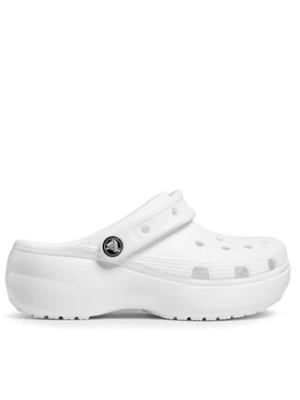Crocs Klapki Classic Platform Clog W 206750 Biały