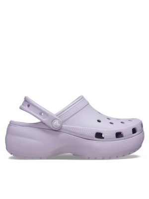 Crocs Klapki Classic Platform Clog W 206750 Szary