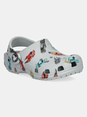 Crocs klapki CLASSIC RACE CARS GRAPHIC CLOG KIDS