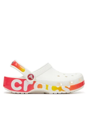 Crocs Klapki Classic Reflector Clog K 210714 Biały