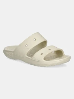 Crocs klapki Classic Sandal damskie kolor beżowy 206761