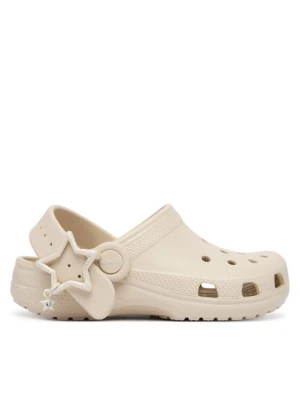 Crocs Klapki Classic Star Buckle Clog 213941 Beżowy jasny