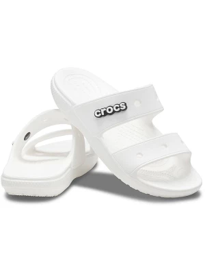 Crocs Klapki "Classic" w kolorze białym rozmiar: 43/44