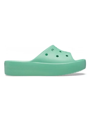 Crocs Klapki "Classic" w kolorze zielonym rozmiar: 38/39